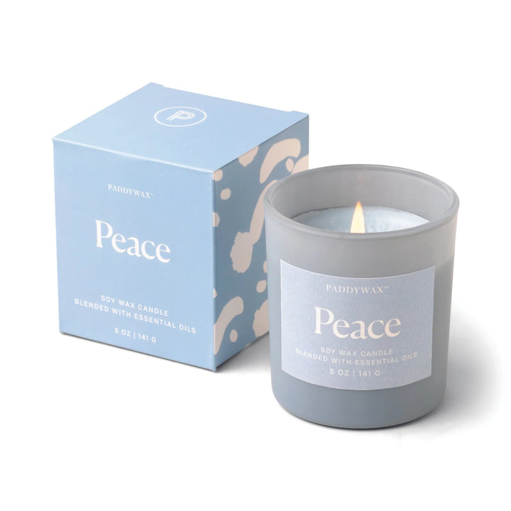 Wellness Glass Candle Peace
