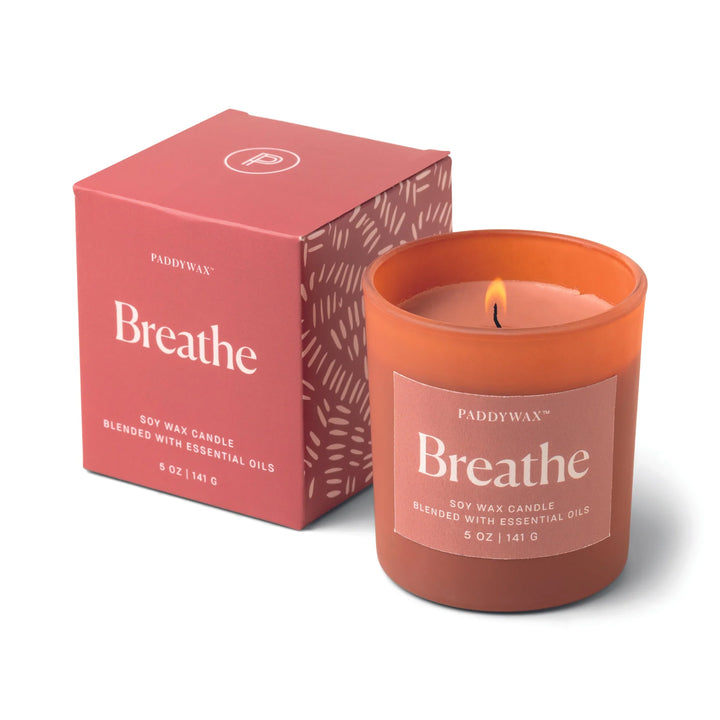 Wellness Glass Candle Breathe