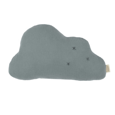 Wabi-Sabi Cloud Cushion Azure by Nobodinoz