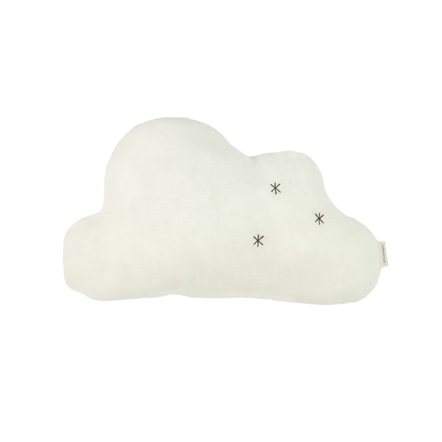 Wabi-Sabi Cloud Cushion Natural fra Nobodinoz