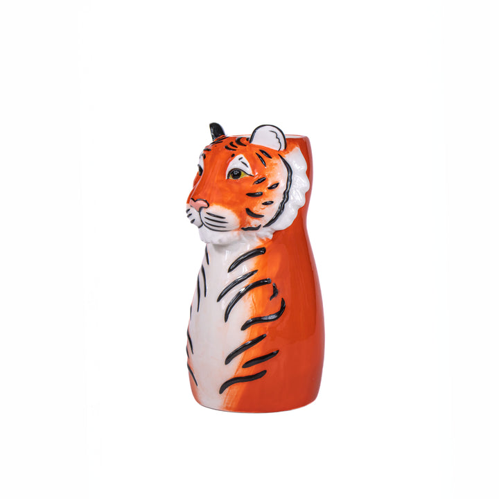 Tiger Shaped Vase