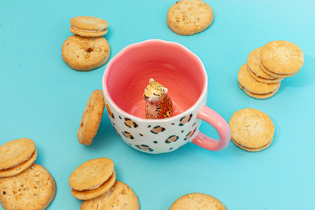 Surprise Leopard Mug