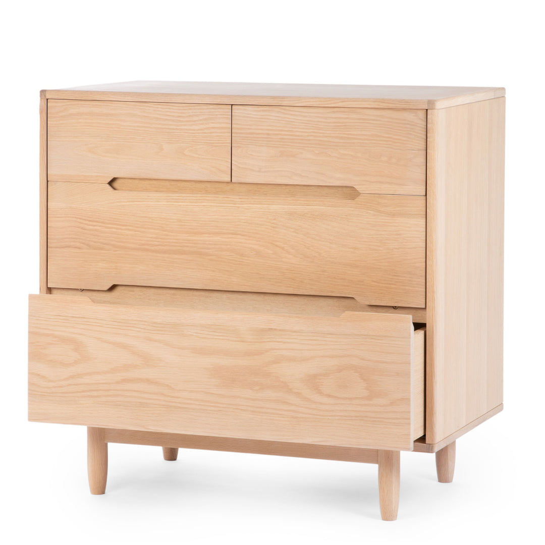 Pure Oakwood Kommode / Puslebord fra Nobodinoz