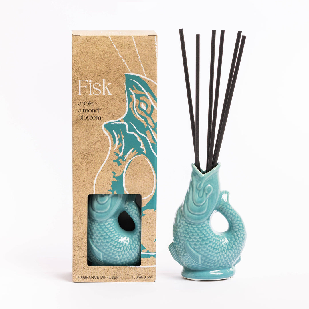 Teal Fisk 100ml Reed Diffuser.