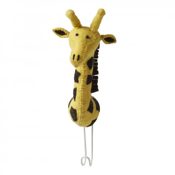 Giraffe Felt Coat Hook