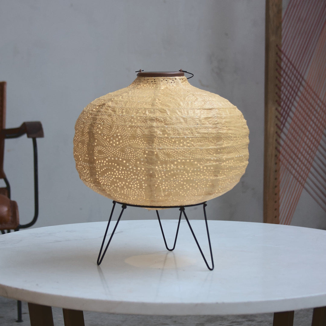 Marokkansk sollanterne - græskargul