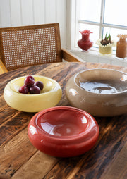 Glass Bowl Honey