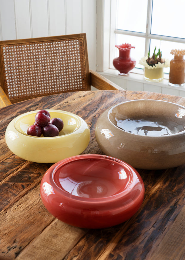 Glass Bowl Honey
