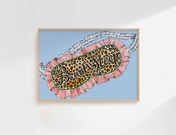 Beauty Sleep Print by Mash Design