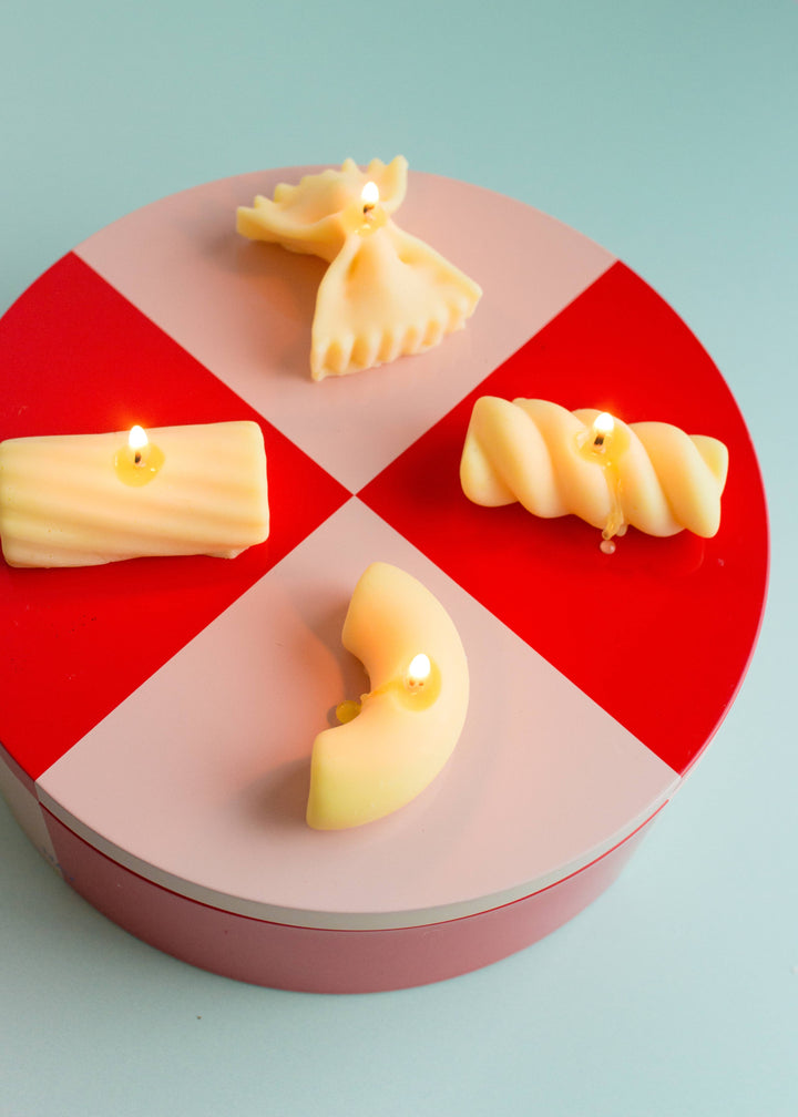 Nata Pasta Minis Set of 4 Soy Wax Candles