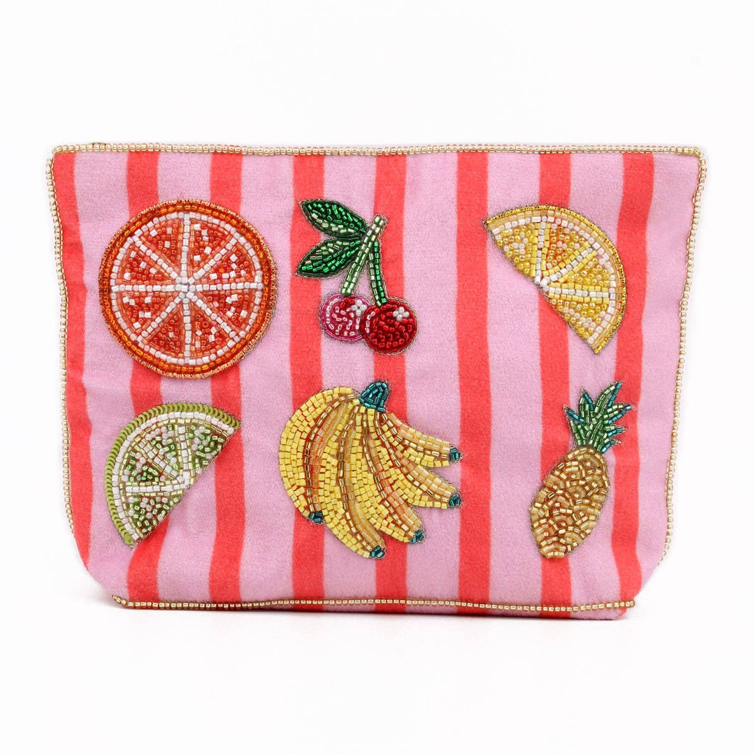 Multi Fruit Stripe Pouch