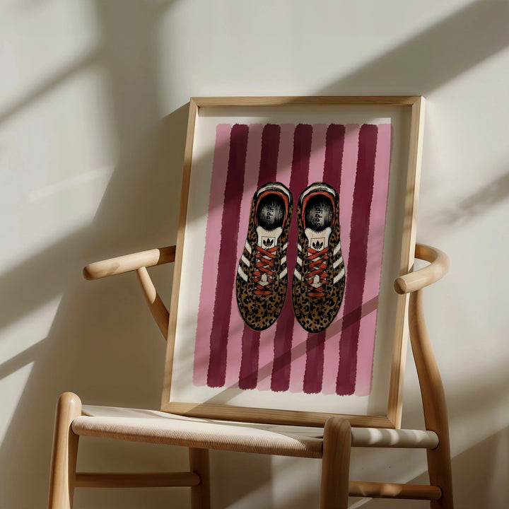 Leopard Print Samba Print by Mash Design