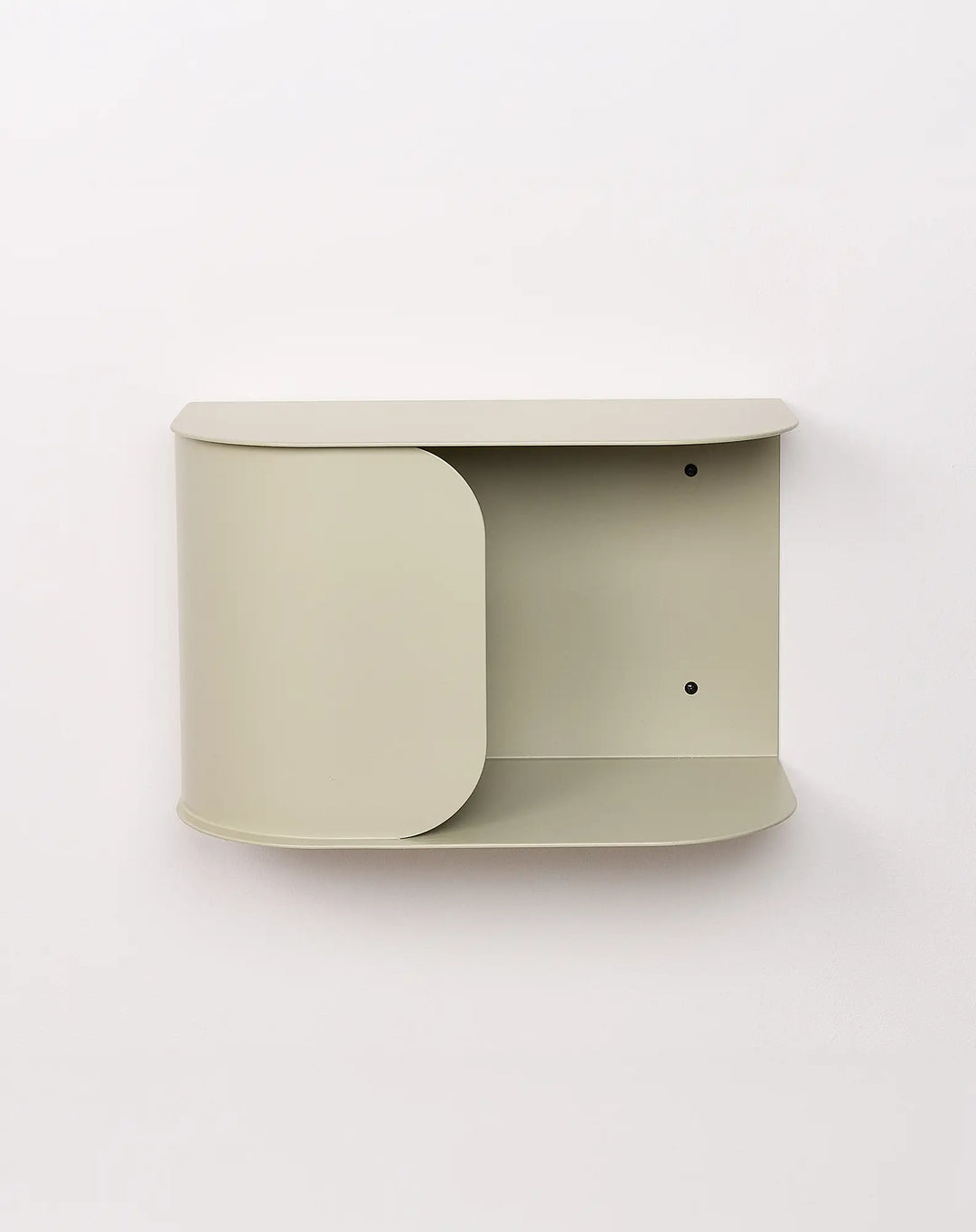 Nobodinoz Steel Wall Bedside Table in Sage Green - PRE ORDER