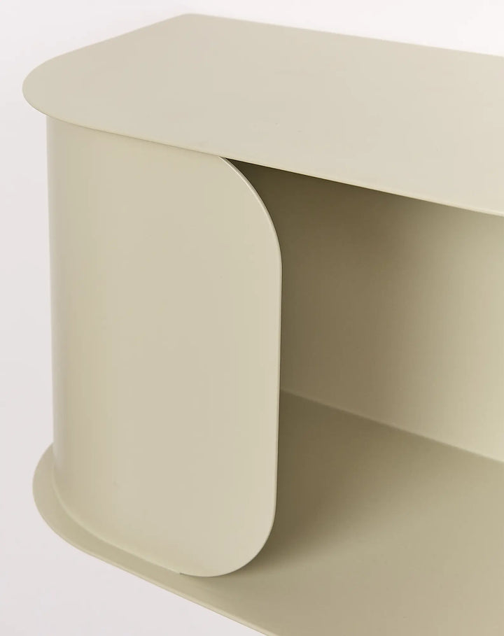Nobodinoz Steel Wall Bedside Table in Sage Green - PRE ORDER