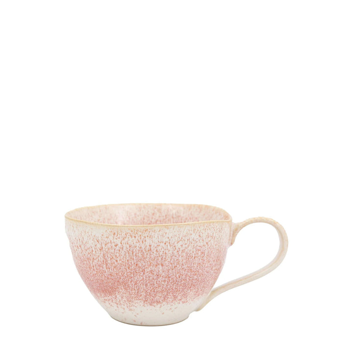 Reactive Organic Mug in Pink 4 Pack