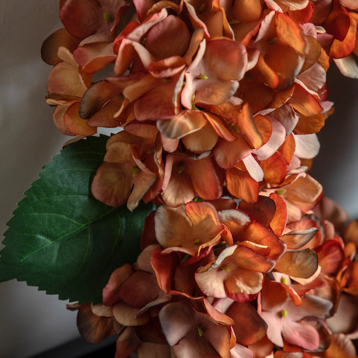 Rust Hydrangea Wreath