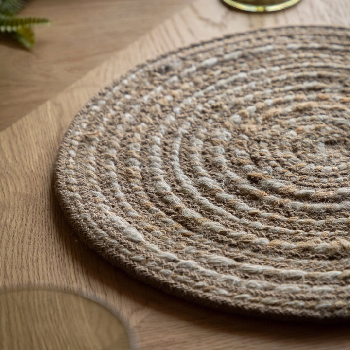 Set of 4 Tonal Weave Placemat