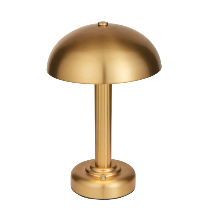 Bridport Rechargeable Table Lamp in Warm Brass