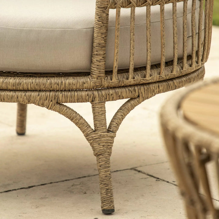 Ensemble table et chaises bistro Amera - Blanc