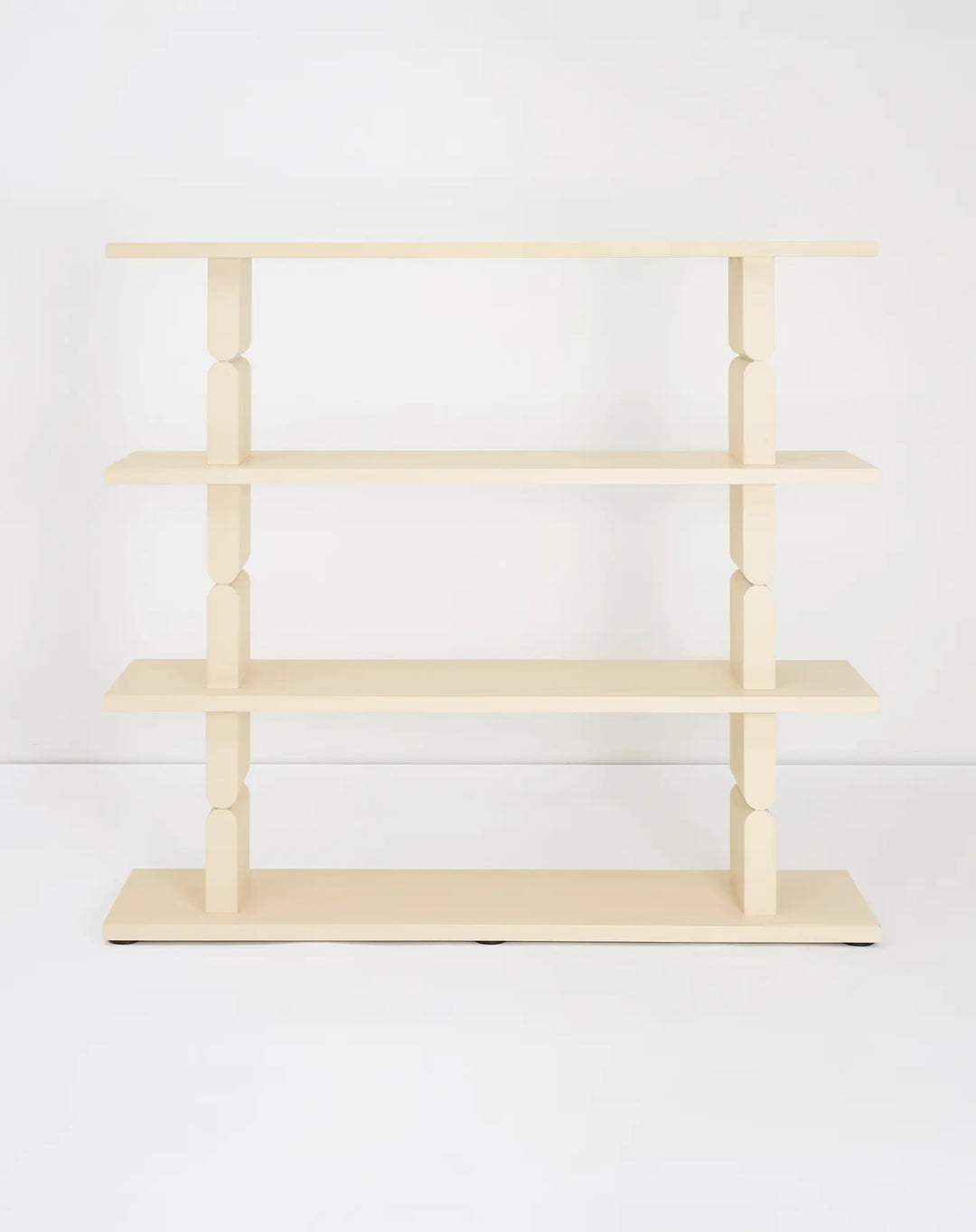 Nobodinoz Coloured Wood Bookshelves in Ivory - PRE ORDER