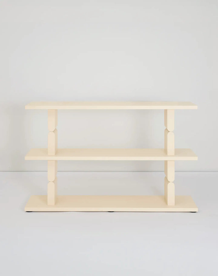Nobodinoz Coloured Wood Bookshelves in Ivory - PRE ORDER