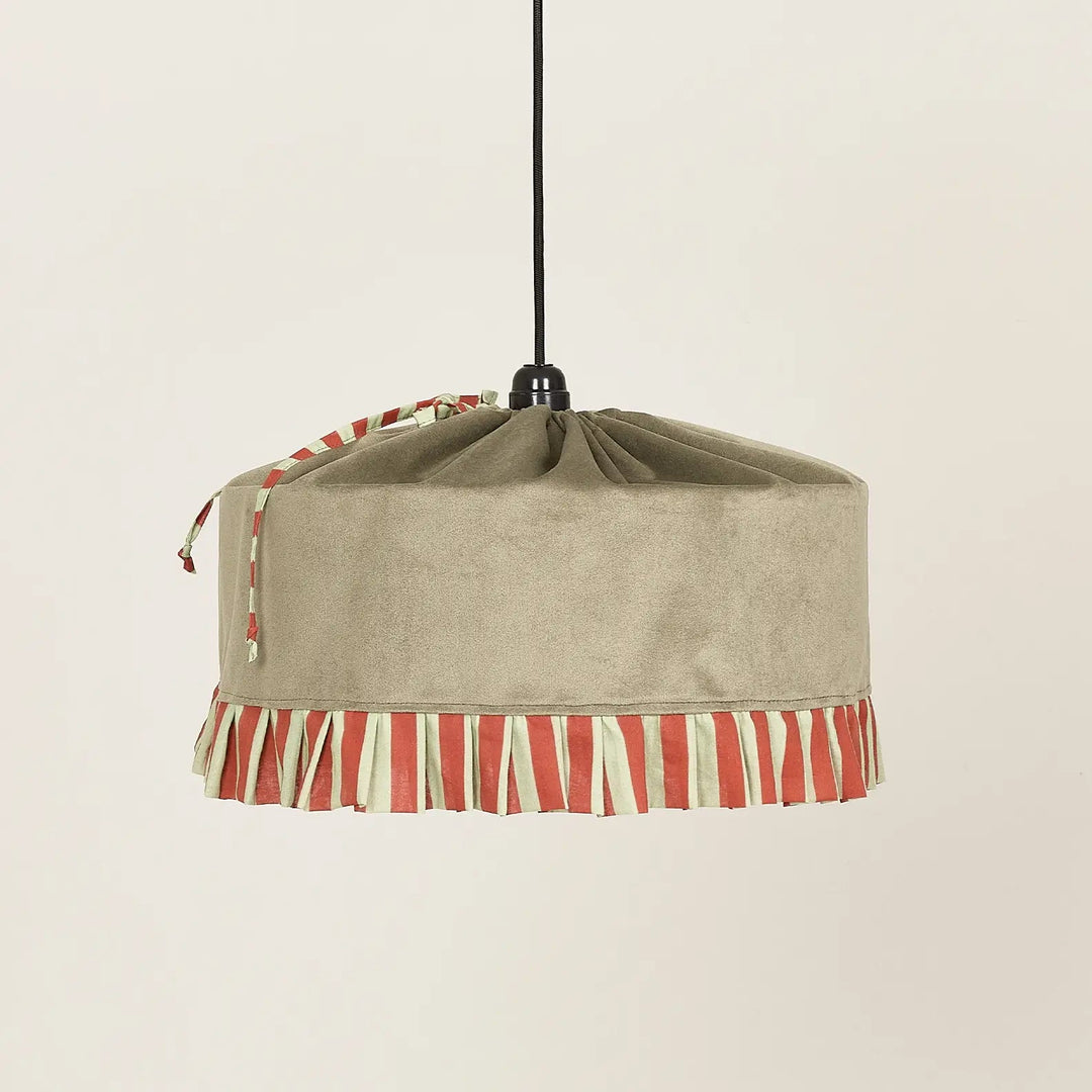 Nobodinoz Charlotte Lampshade in Light Green