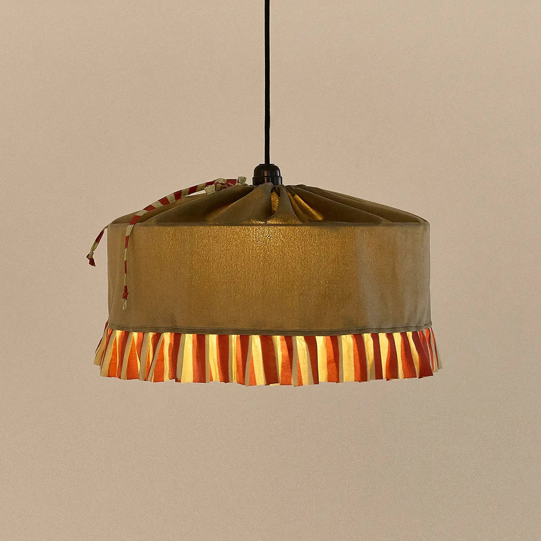 Nobodinoz Charlotte Lampshade in Light Green