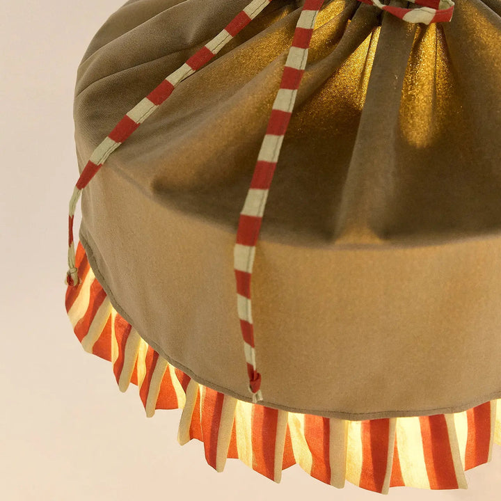 Nobodinoz Charlotte Lampshade in Light Green