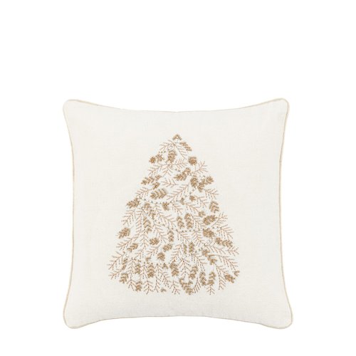 Deco Luxe Embroidered Tree Cushion
