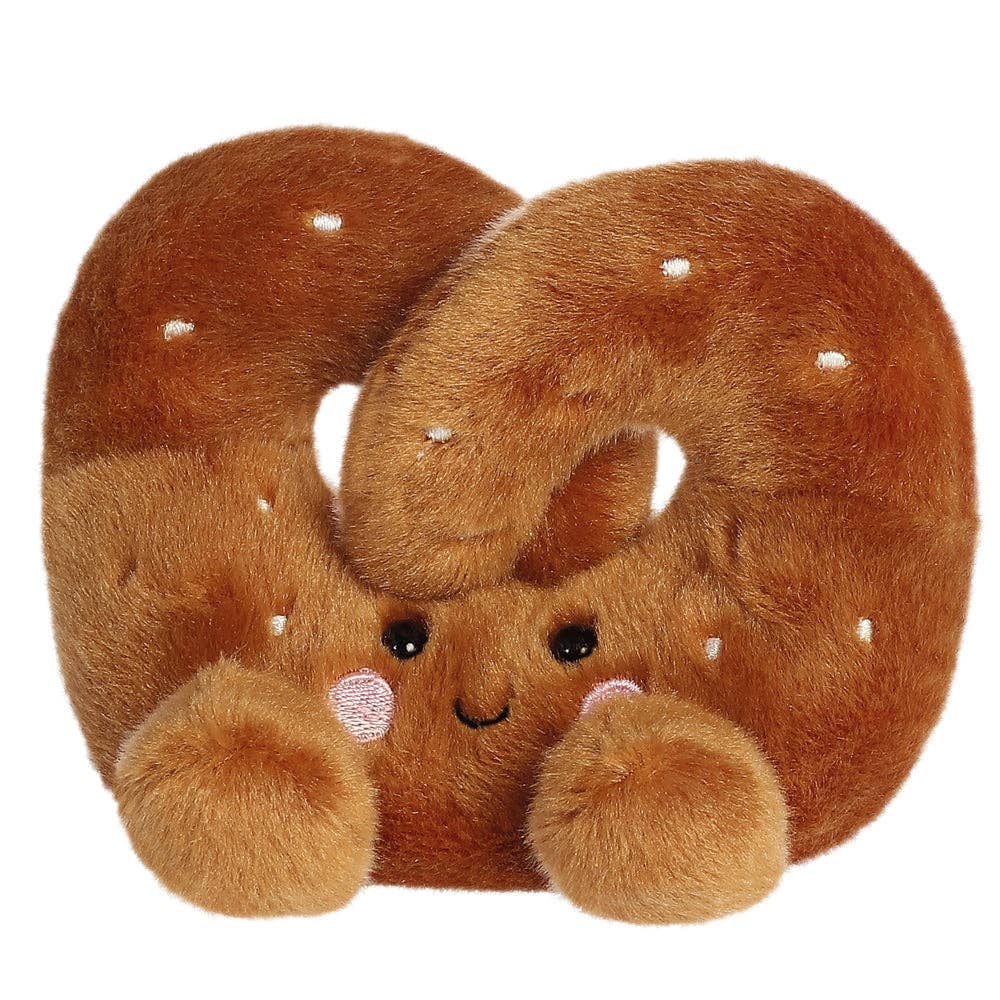 Palm Pals Twist Pretzel 13cm Soft Toy