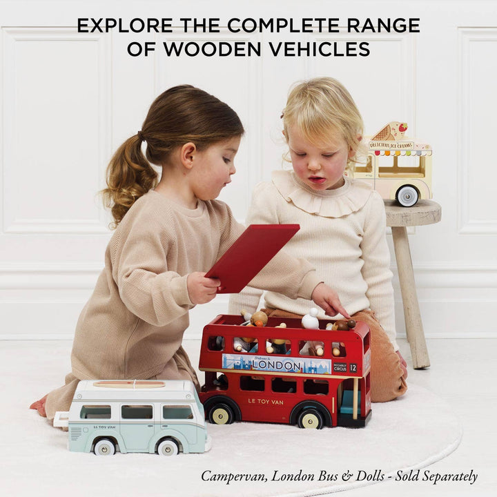 Wooden Ice Cream Van Play Set