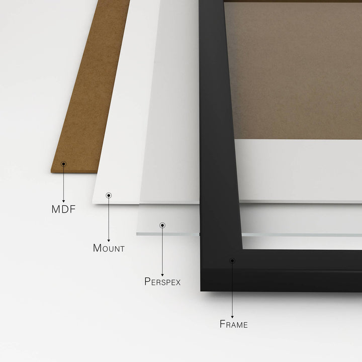 Black A5 Picture Frame