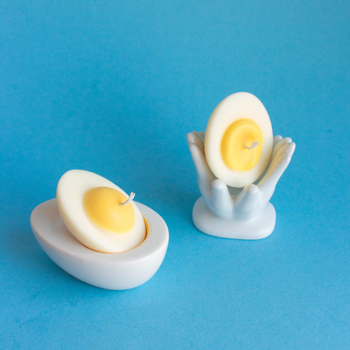 Nata Soft Boiled Eggs Soy Wax Candle