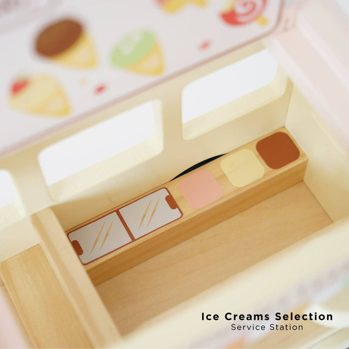 Wooden Ice Cream Van Play Set