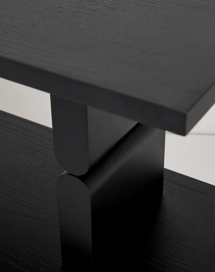 Nobodinoz Coloured Wood Bookshelves in Black - PRE ORDER