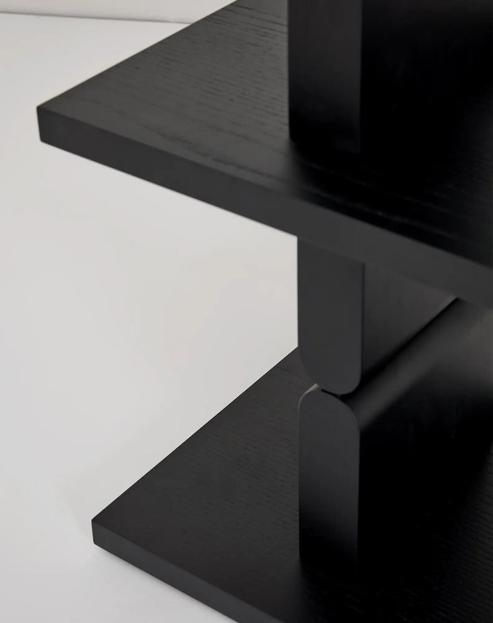 Nobodinoz Coloured Wood Bookshelves in Black - PRE ORDER
