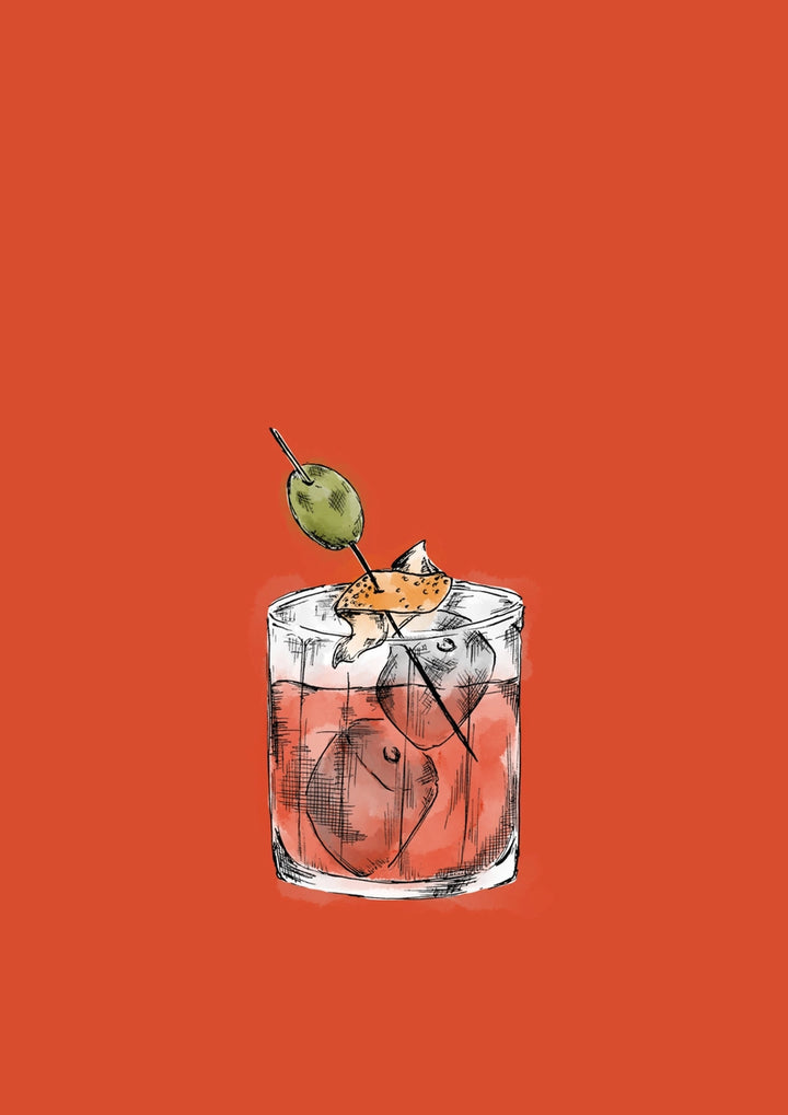 Negroni Print by Mash Design