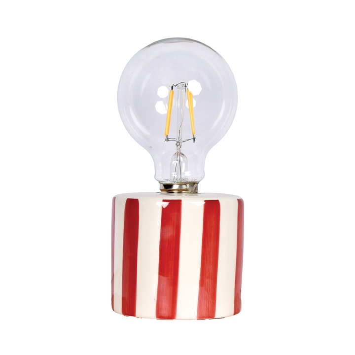 Red Stripe LED Lamp