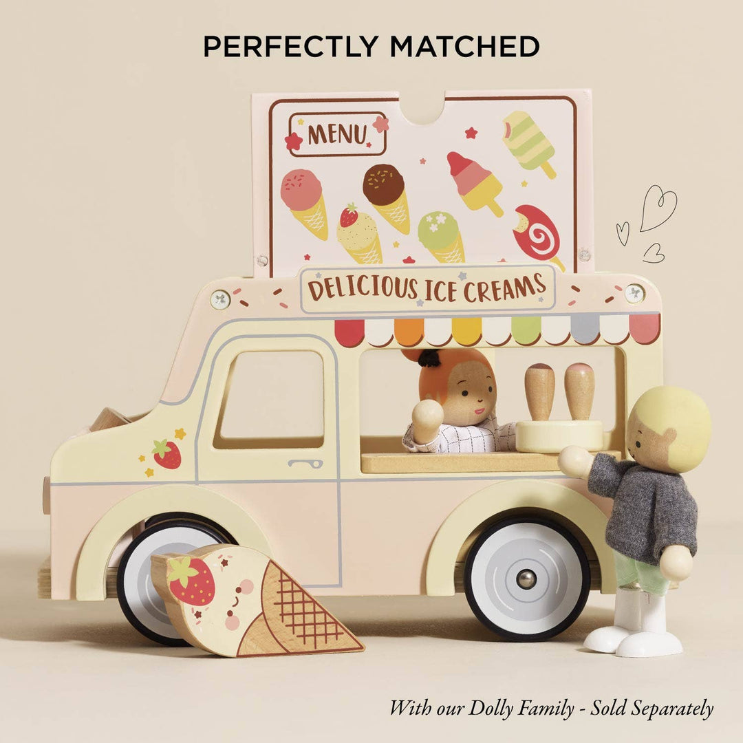 Wooden Ice Cream Van Play Set