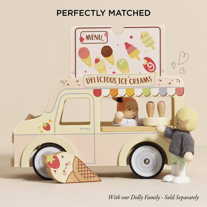 Wooden Ice Cream Van Play Set