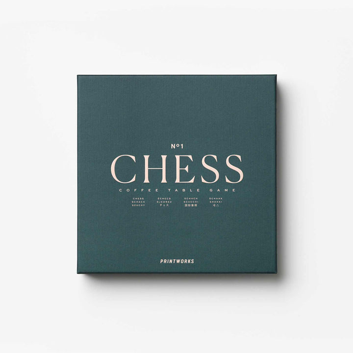 Printworks Classic Art of Chess Game Dark Green