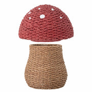 Toadstool Basket with Lid