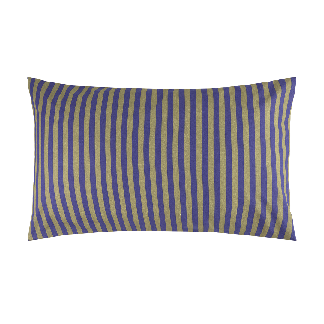 Nobodinoz Leonard Double Duvet Set in Indigo Stripes