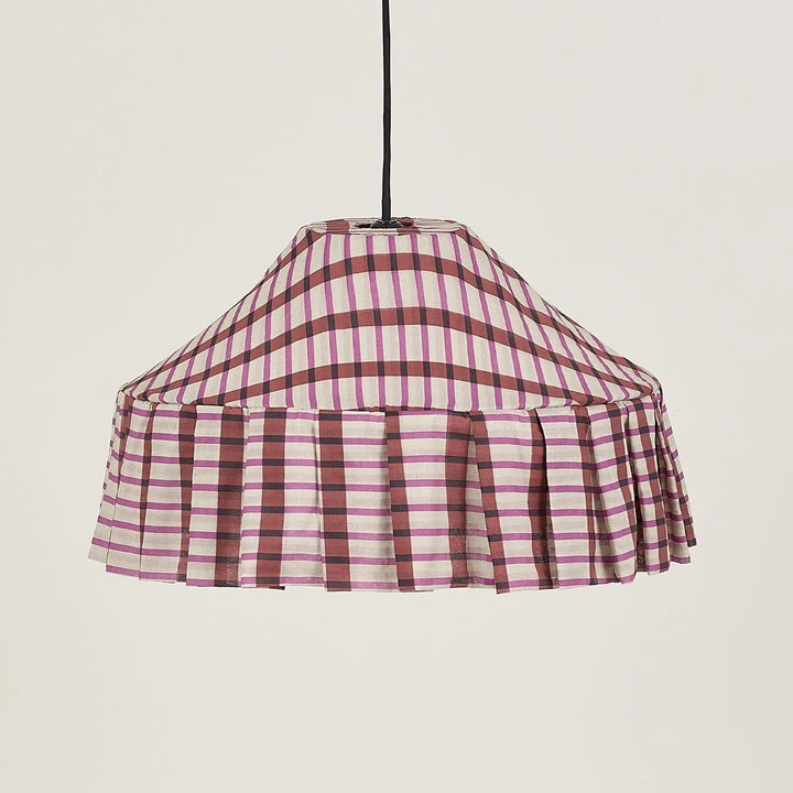 Nododinoz Nicole Lampshade in Brown Purple Mosaic 50cm