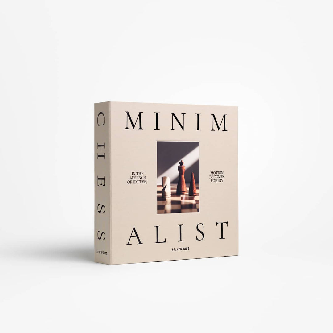 Printworks The Minimalist Wood Chess