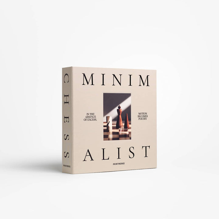 Printworks The Minimalist Wood Chess