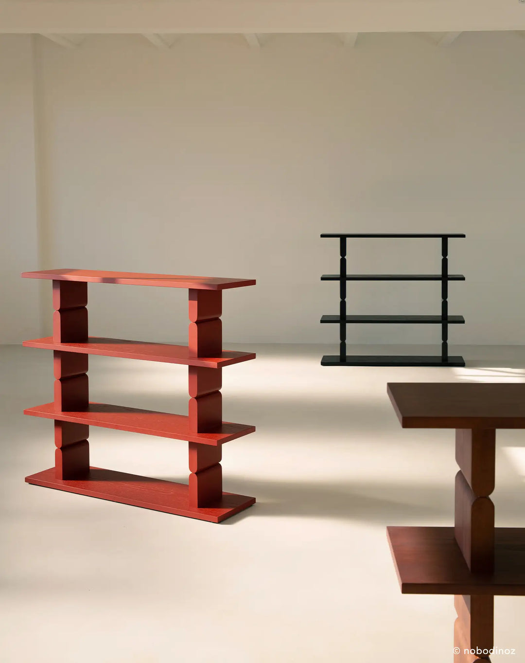 Nobodinoz Stained Wood Bookshelves - PRE ORDER