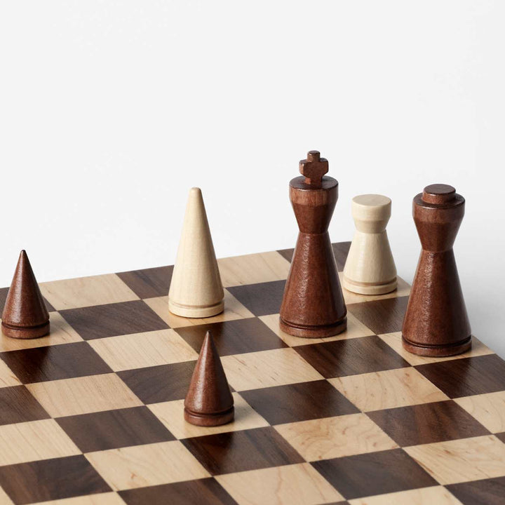 Printworks The Minimalist Wood Chess