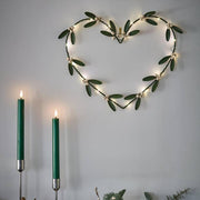 LED Mistletoe Heart