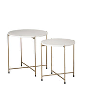 Set Of Two Marmilla Nesting Side Tables